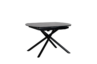 83MC-1957DT BL Стол обеденный раскл.керам.чёрный 178(120)*89*77_s2