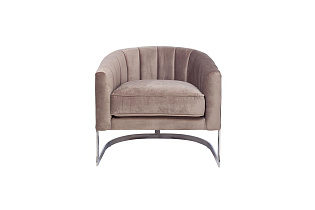 ZW-777 Кресло велюр серый 77*70*71см_s2