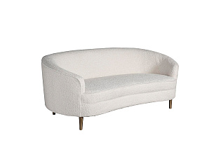 48MY-1289-L CRE Диван двухместный иск.каракуль крем.181*87*71см_s2