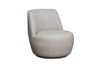 Кресло GD/Rivoli поворотное рогожка св.бежевое Santo1902-SECRU 73*80*74см_s2