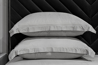 180JOD-18021 Комплект постельного белья Муар, бамбук, оливковый, Двуспальный евро (200*220)_s2