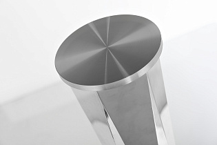 GY-08074 Стол обеденный стекло прозр/хром d.100*76см_s2 2 (превью)