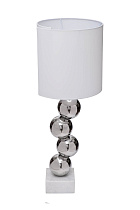 K2KM1254T-W Лампа настольная d45*h72см плафон белый_s2