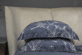 144HF-10410 Комплект наволочек принт тенсель синий  50*70 (2шт)_s2