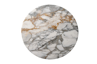 160KD-26501 Стол журнальный, мрамор Арабескато Корчия (Arabescato Corchia) d60*40см_s2
