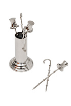 95IM-16363 Шпажки на подставке 6шт. нерж. сталь 5*5*10см_s2