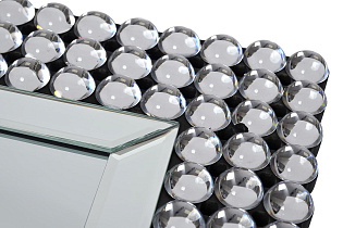 50SX-19003/1 Зеркало прямоуг. в раме с кристаллами 65*100*2,3см_s2