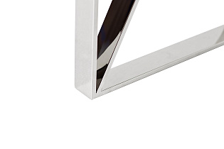 47ED-CST008 Консоль прозр.стекло/хром 120*40*78см_s2