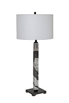 185HM-03631 Лампа настольная плафон цвет белый Н.87см_s2