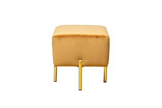 Пуф Mario вельвет оранжевый Velv ORANG 42*42*44см_s2