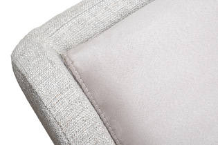 Кровать Мишель(Michelle) без под.мех. серый Norton-SER+Mocka43 183*230*99см_s2