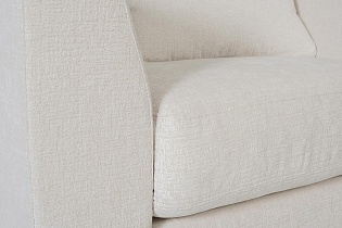 Кресло Роберто(Roberto) велюр кремовый Ant981 105*100*90см_s2