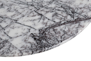 57EL-STOL/ZH-790B Стол журнальный натур. белый мрамор d70*50см_s2