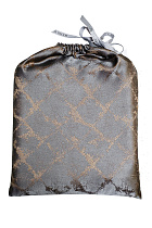 121GD-GAB1306-PORT SER Портьера ТРЕНТО (TRENTO) серая  275*260см_s2