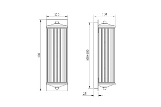 K2KG0604W-1 Бра d13*42см_s2
