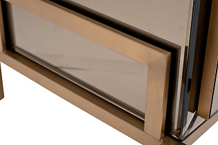 KFG170 Тумба зеркальная 2 ящика 65*45*62см_s2