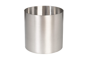 58DB-18302 Ваза нерж.ст/мат.никель 10*10*10см_s2