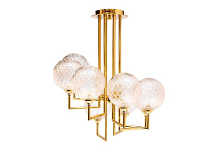 K2KG01P-8G Светильник потолочный с рельефными шарами 55*65см_s2