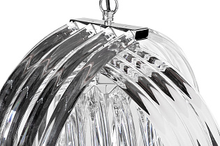 91GH-5004 Люстра потолочная, хром, акрил  62*50 см_s2