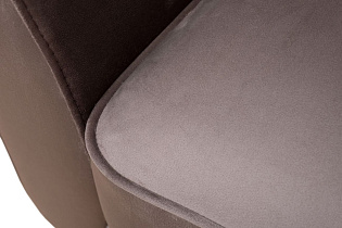Кресло Сиена(Siena) велюр серый Colt017 17 83*82*93см_s2