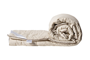 104BP-OSHP20- BEG Одеяло Персей 200*220  верблюжья шерсть_s2