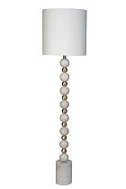 22-89576 Торшер плафон белый h.152 см_s2