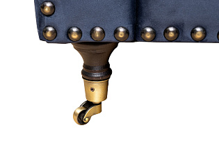 Диван Sorrento 220 трехмест., велюр т.синий Colt034 220*101*88см_s2