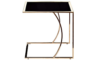 13RXNT5076L-GOLD Стол журнальный 50*45*49 черный/розовое золото_s2