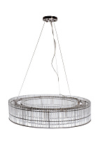 91GH-80568 Люстра подвесная никель/стекло прозрач. d85*h150см_s2