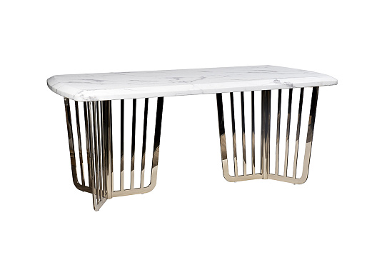 33FS-1800-STOL/OB-BEL Стол обеденный Жемчужно-Белый (Pearl White) 180*90*76.2см_s2