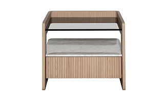 77IP-20100 Тумбочка с ящиком светлая 56*48*48см_s2