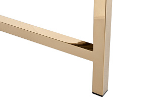 46AS-D4084-TP Стол письменный светлый шпон/золото 130*50*78см_s2