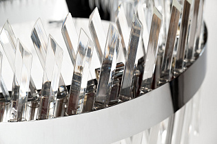 92EL-YG18739S-14P Люстра Cloud хром D.60*H.27см_s2