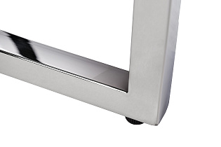 47ED-003BAN-SER Банкетка серый велюр/хром d50*46см_s2