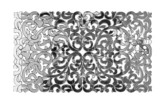 KFH1170 Зеркало декоративное 1537*900мм_s2