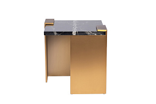 33FS-ET1470-BBS Стол журнальный Черный (Nero) 50*50*55см_s2