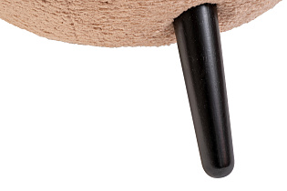 48MY-2746 LPI Кресло иск.каракуль розовый 79*83*83см_s2