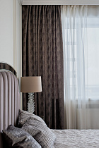 121GD-FSPORT-ED Портьера FIJI коричневая 280*300см_s2