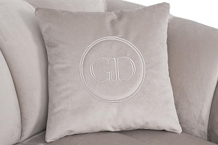 Диван Фабио(Fabio) двухмест. велюр беж.Фант17 182*95*72см,2 подушки_s2