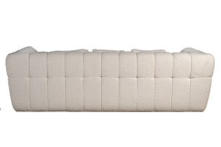 ZW-26803 Диван Прато (Prato) трехместный букле белый 249*106*74см_s2