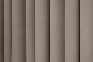 121GD-00019  Портьера Шелк (Silkу) 5 бежевая на подкладке 275*260_s2