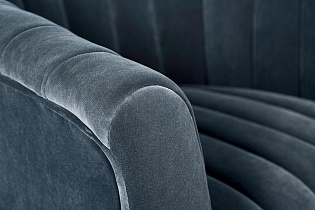 48MY-W2588 LTB GO Кресло вращающееся велюр голубой 77*76*83см_s2