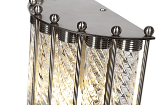 K2KG0907W-2 Бра стекло/хром 22*W11*H53см_s2