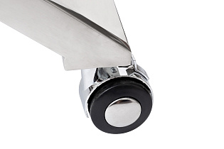 KFG135 Стол сервировочный зеркальный золото, н/ж сталь хром 80*55*67см_s2