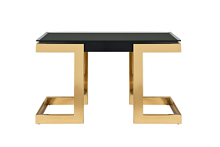 58DB-CST18166 Консоль Марбелла (Marbella) черн/золото 130*37*76,5см_s2