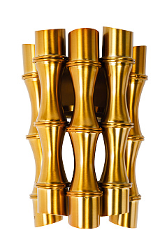 K2KM0901W-2G Бра Бамбук (Bamboo) металл латунь 21,5*13*h.32 см_s2