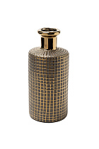 18H2632-S Ваза керамическая c золотым декором d11*25см_s2