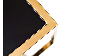 13RXNT5076L-GOLD Стол журнальный 50*45*49 черный/розовое золото_s2