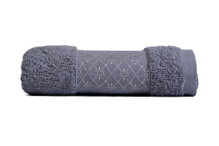 Полотенце махровое 50*90 Венера серое_s2