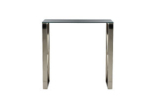 76AR-8165KONS Консоль стекло серое/мат.латунь 80*30*78см_s2